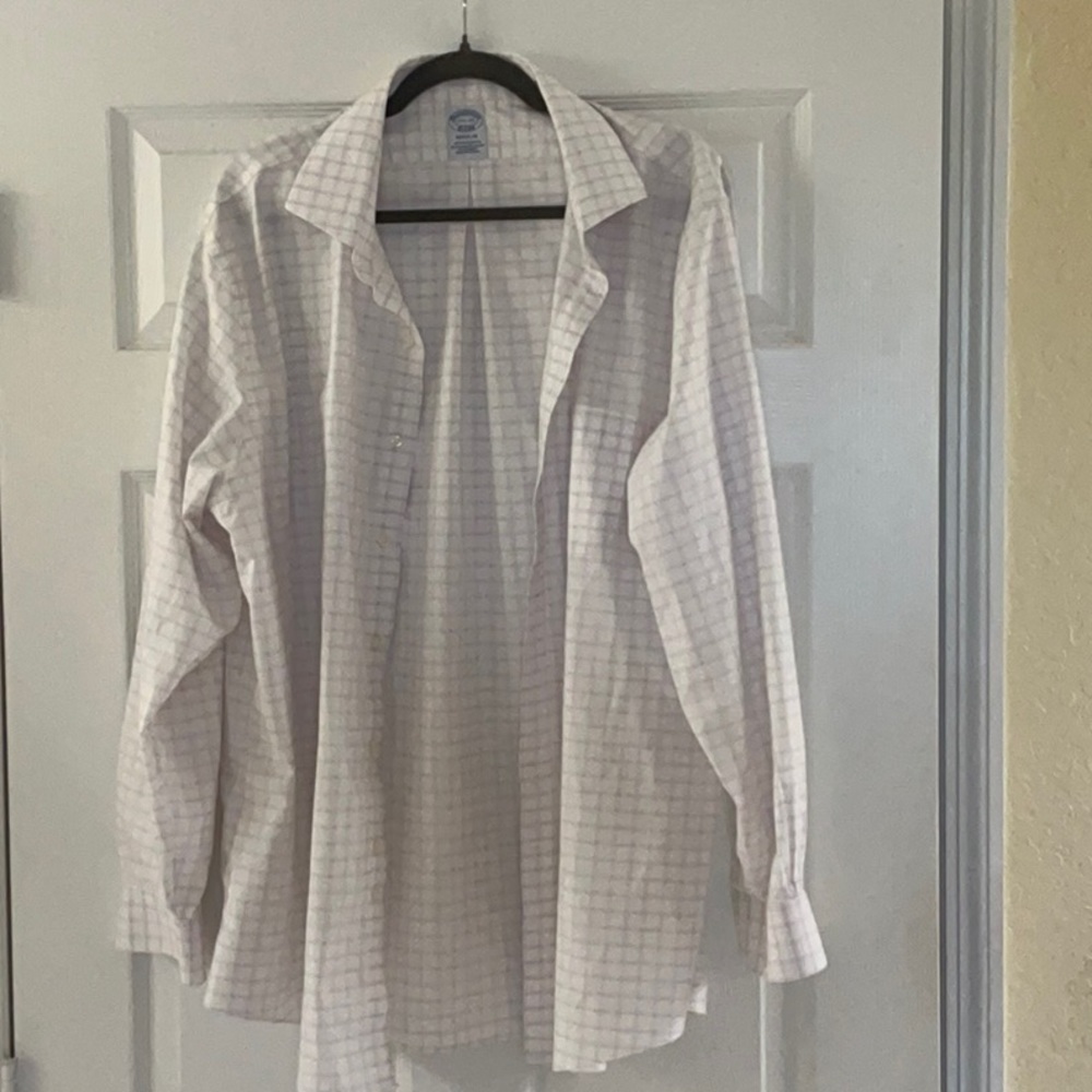 Brooks Brothers Men’s Dress Shirt 17 1/2 - 35